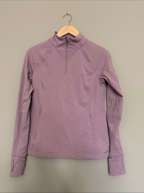 Athleta Tops - Athleta Lavender Half-Zip Active Pullover